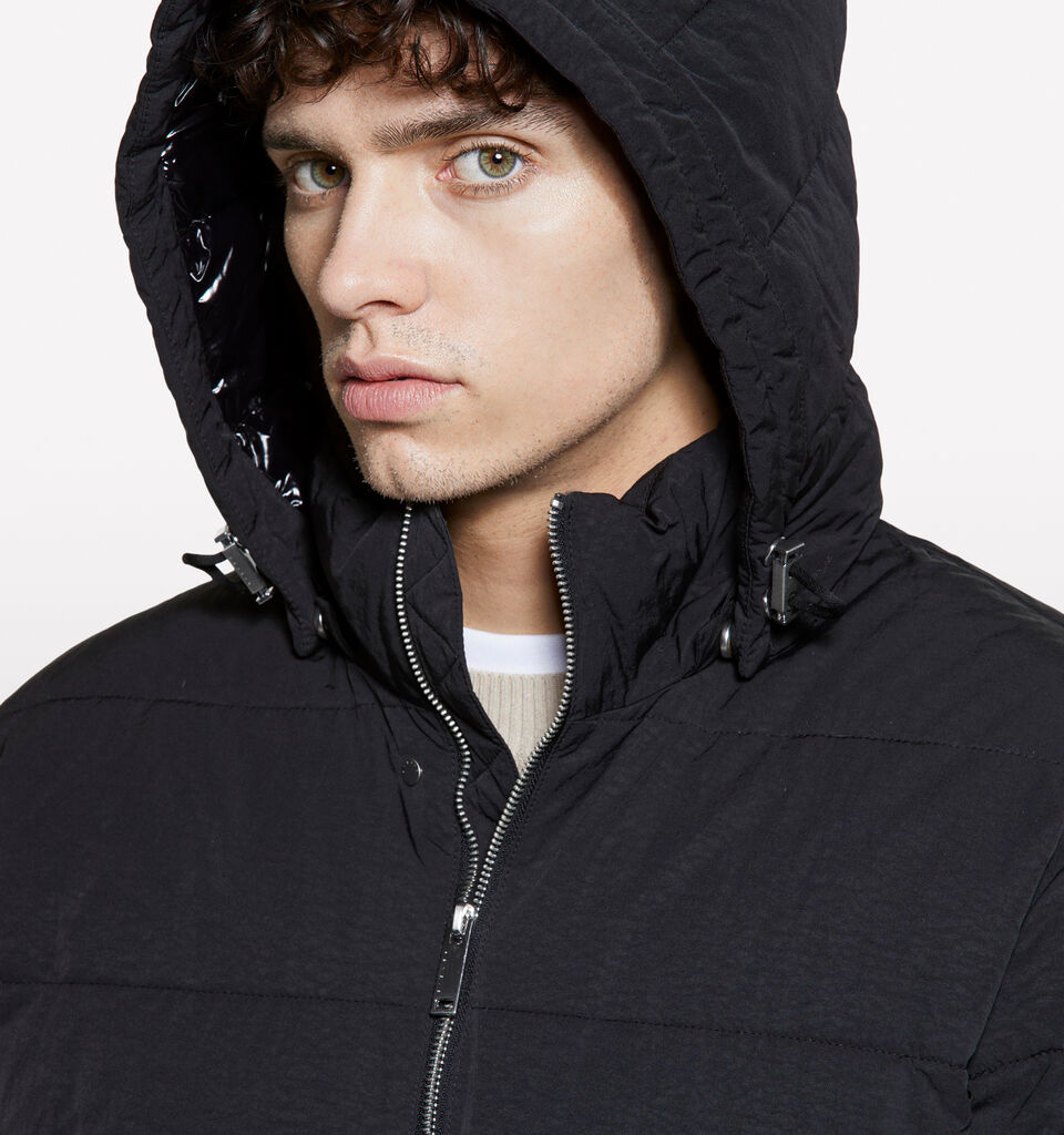 Giubbotto grigio scuro imbottito - piumini e giacche imbottite da uomo - Grigio Scuro | Sisley image number 4